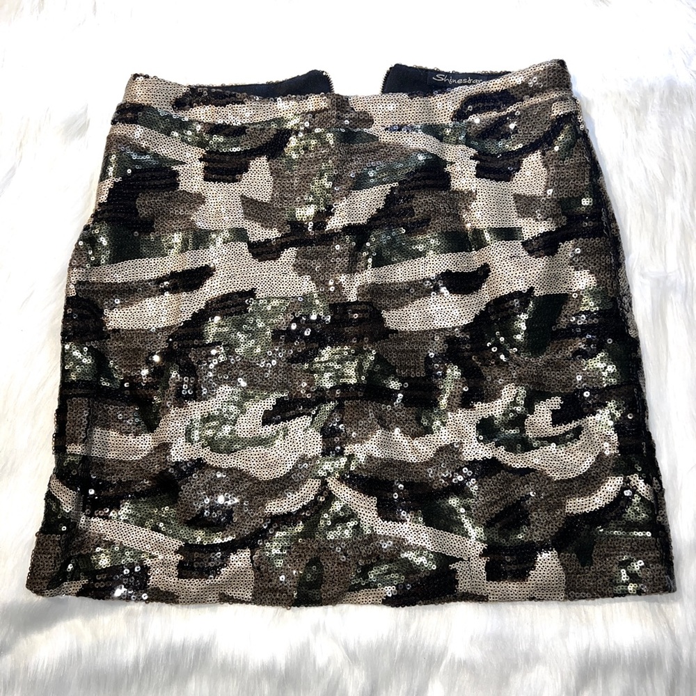 Camouflage Mini Skirt